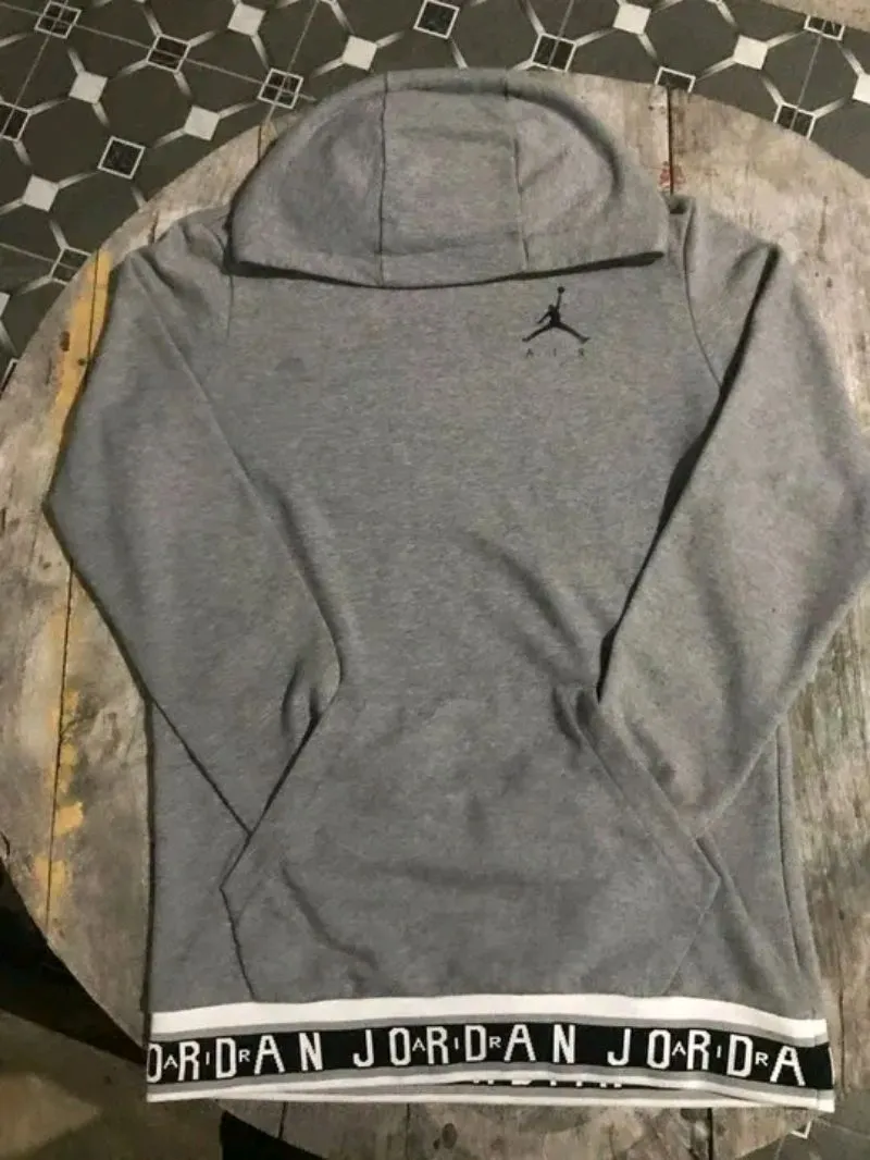 Sportswear Casual Hoody Pria gray photo 1