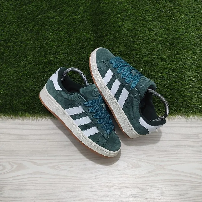 Adidas Casual Sneakers Pria white green photo 1