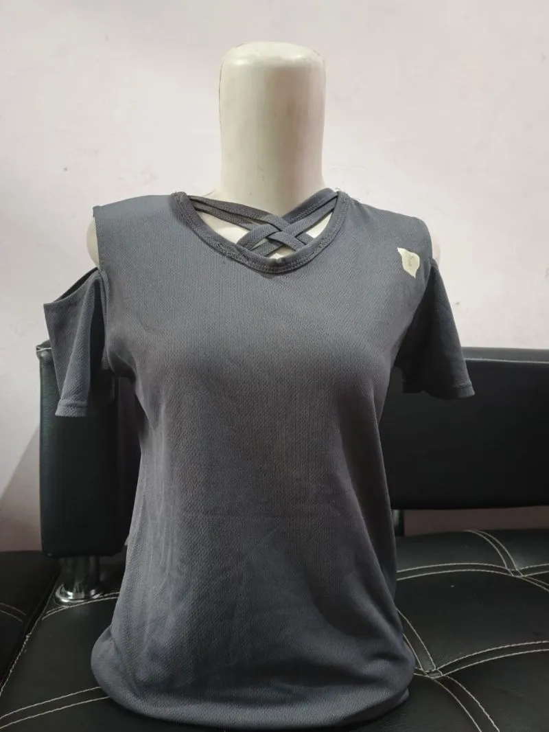 Streetwear Crop top Wanita black photo 1