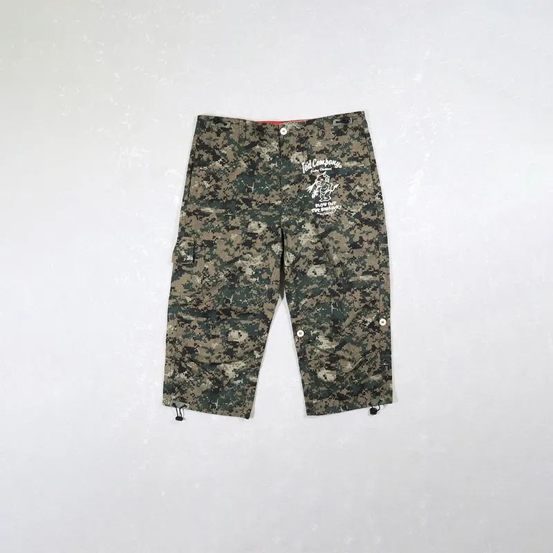Streetwear Y2K Short Pria multicolor tan photo 1
