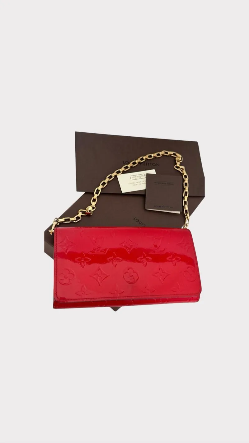 Louis Vuitton Vintage Shoulder bag Wanita red photo 1