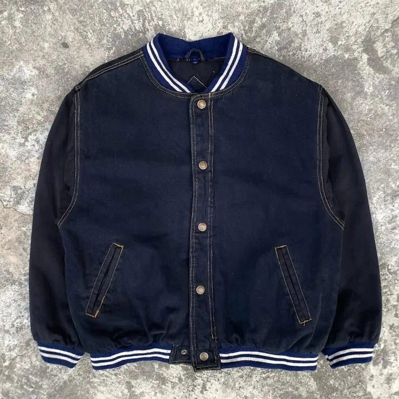 Casual Denim jacket Pria black photo 1