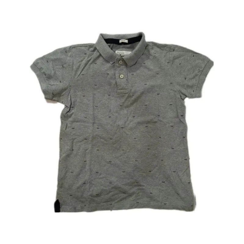 Casual Polo shirt Pria gray photo 1