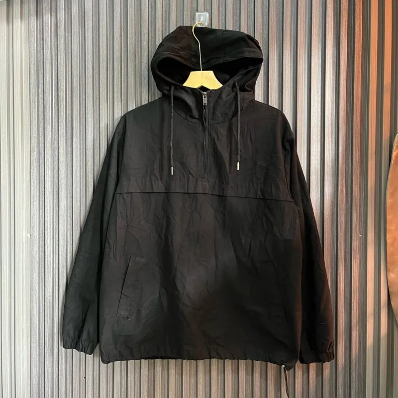 Japanese brand Streetwear Casual Parka Pria black photo 1