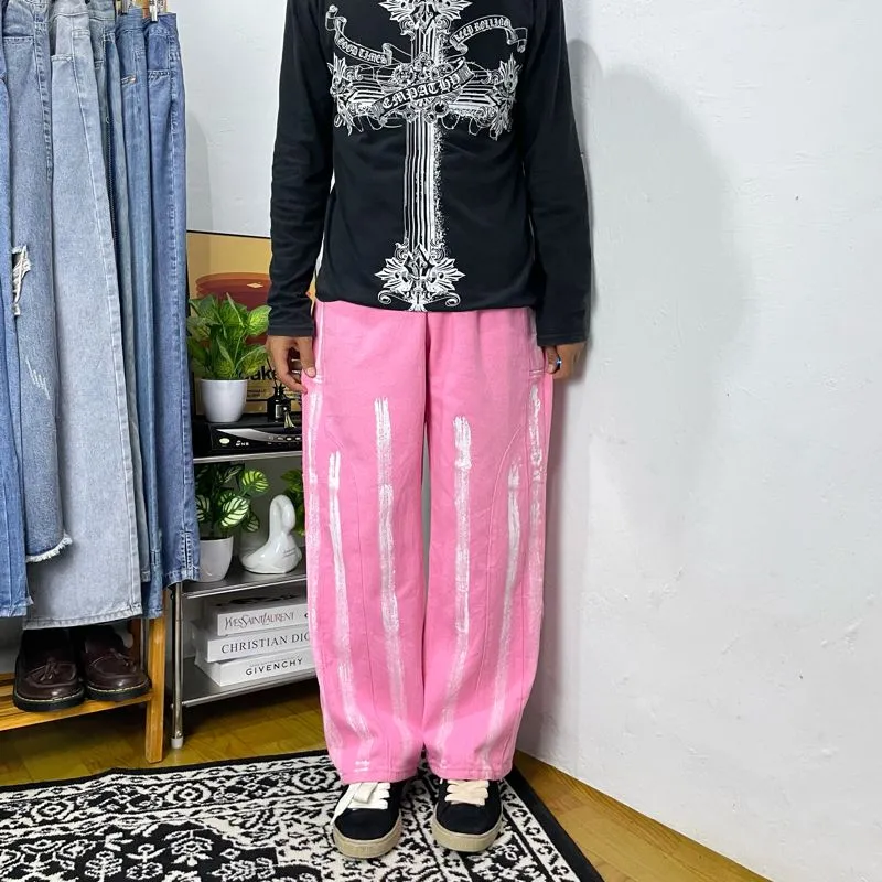Japanese brand Y2K Goth Jeans Pria multicolor photo 1