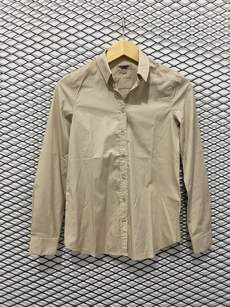 Burberry Casual Casual shirt Pria cream photo 1