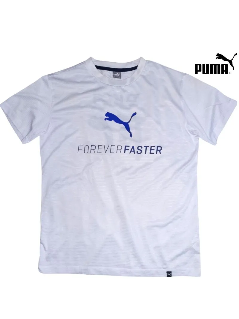 Puma Sportswear Casual T-shirt Pria white photo 1