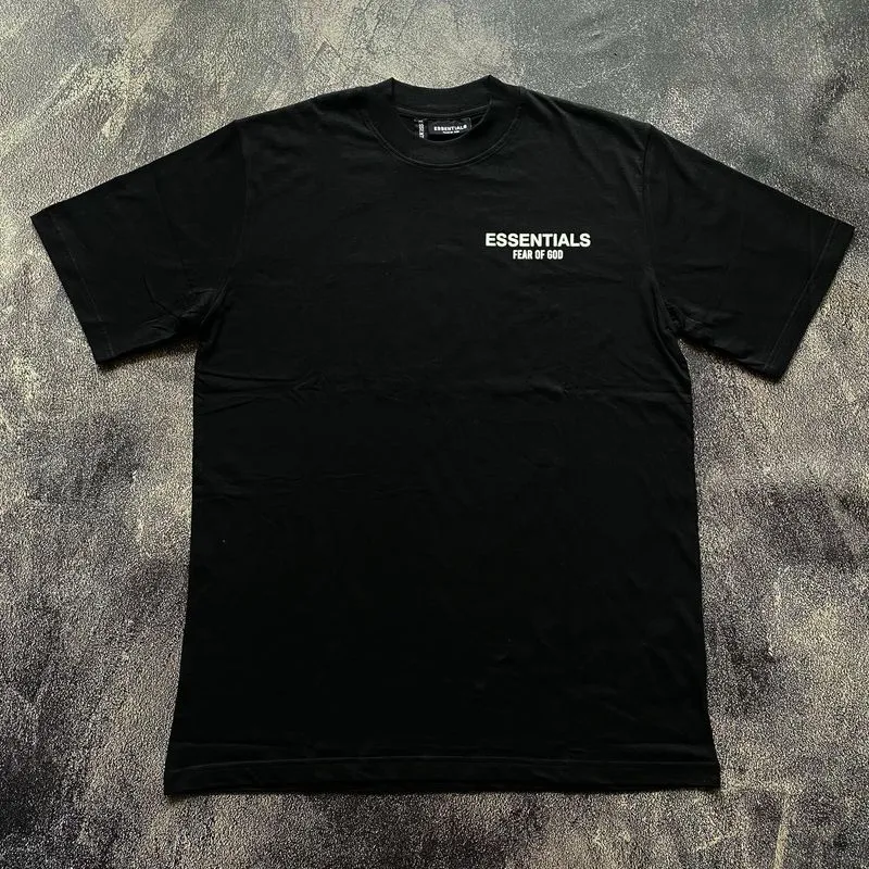 Fear of God ESSENTIALS Casual T-shirt Pria black photo 1