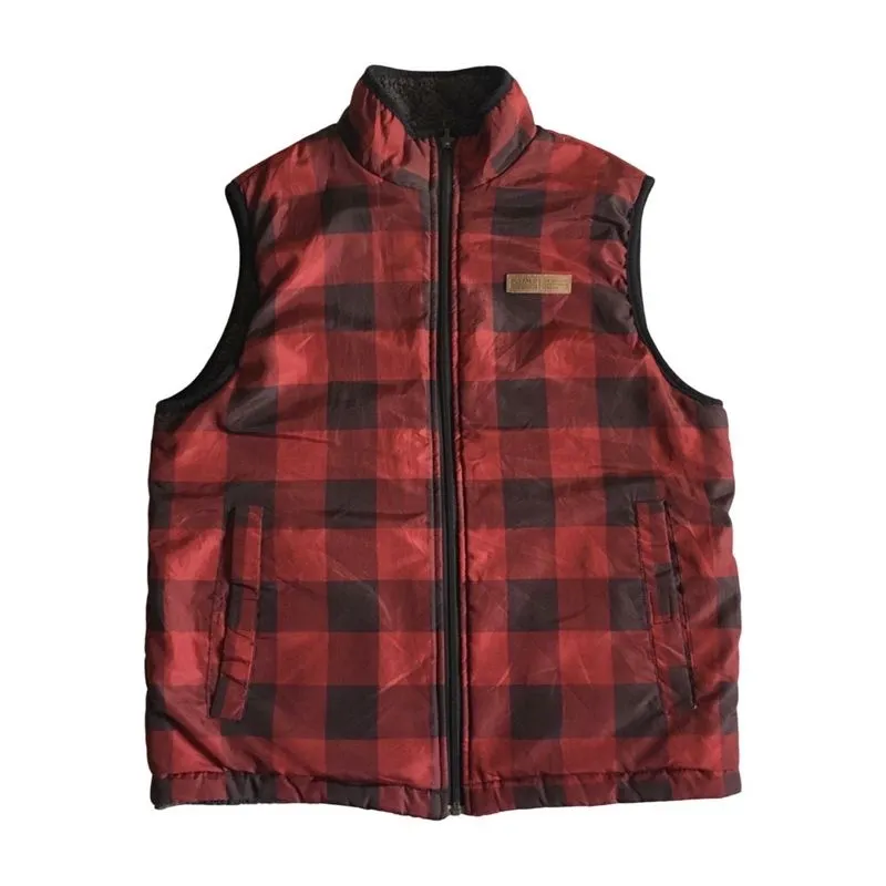 Skater Casual Fleece Pria red black photo 1