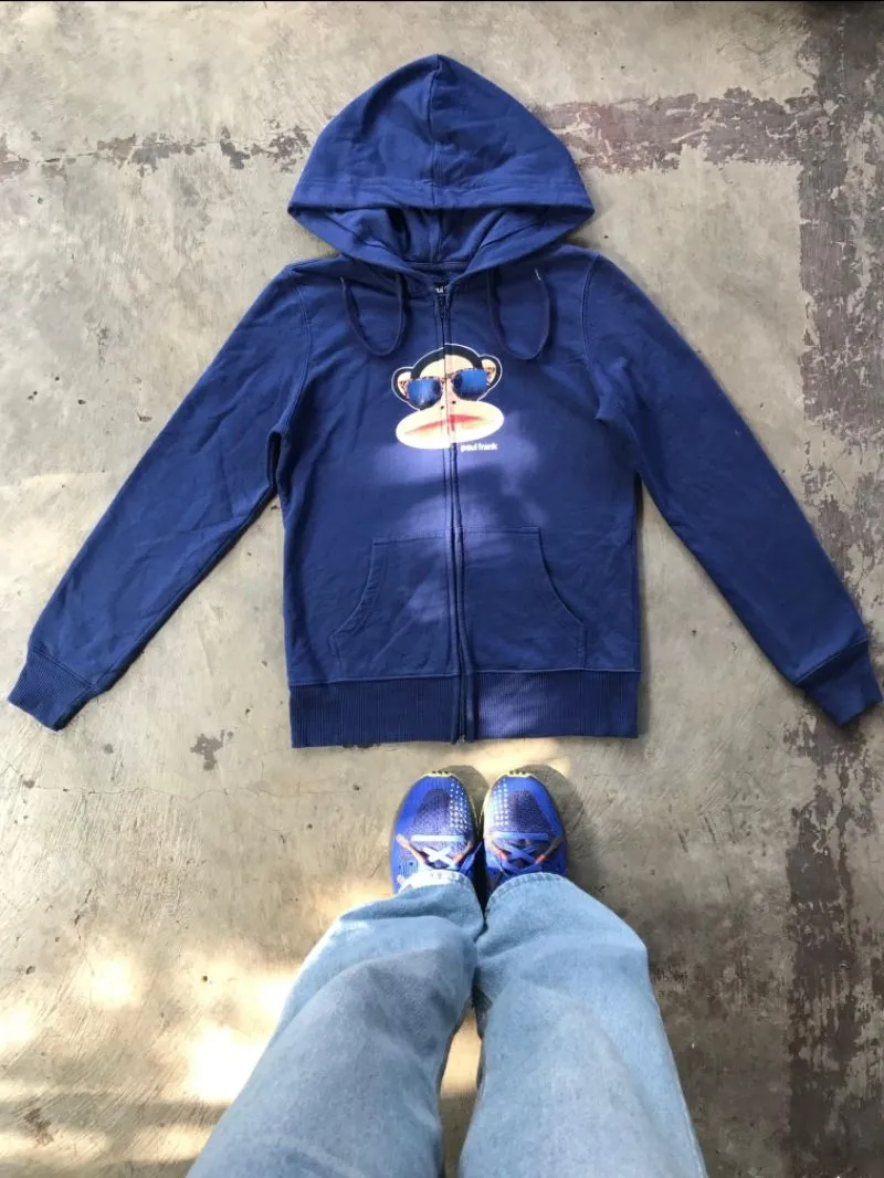 Paul Frank Casual Hoody Pria navy photo 1