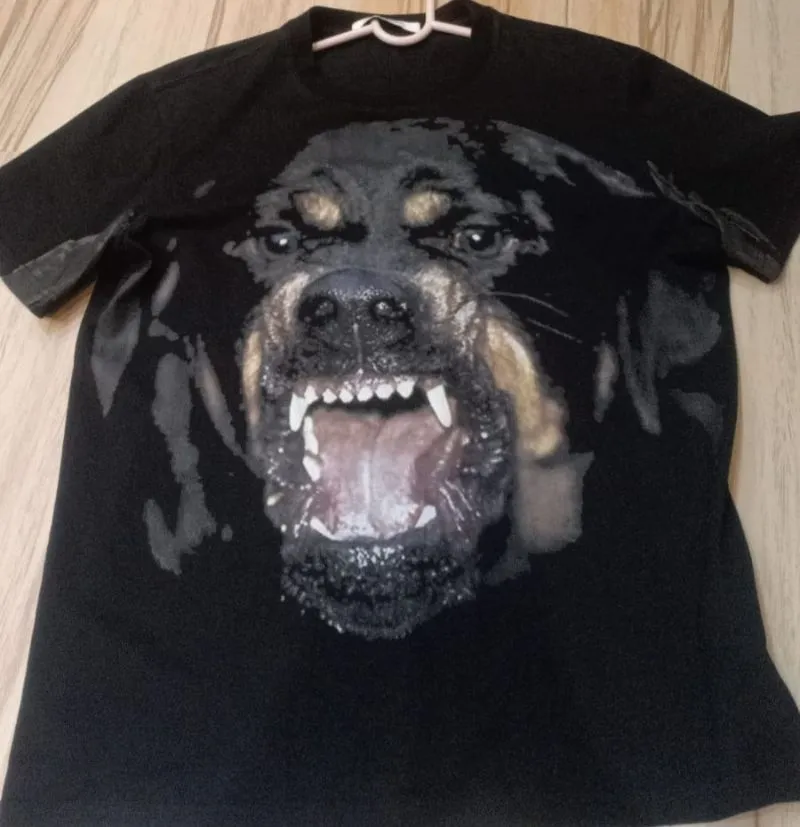 Givenchy Luxury T-shirt Pria black photo 1