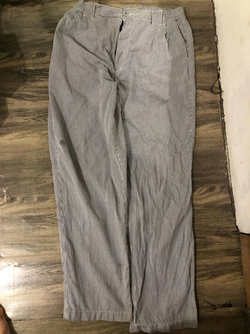 Vintage Y2K Sweatpants & Joggers Pria white blue photo 1