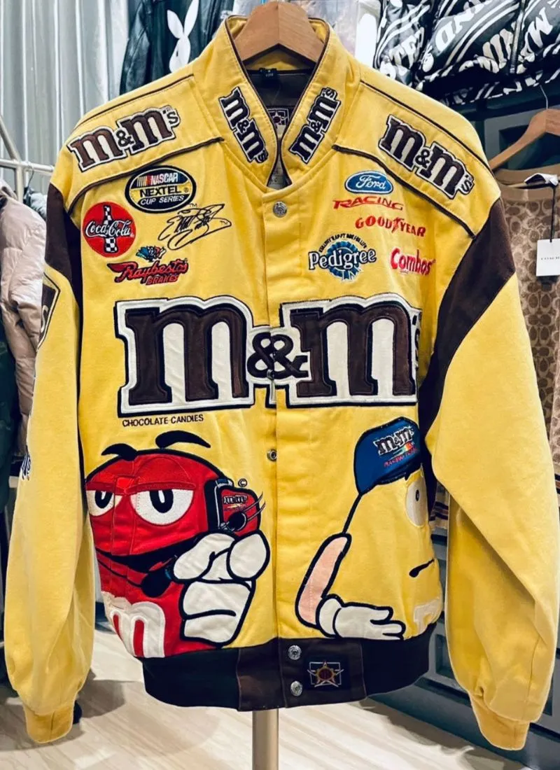 Vintage Leather jacket Pria yellow photo 1