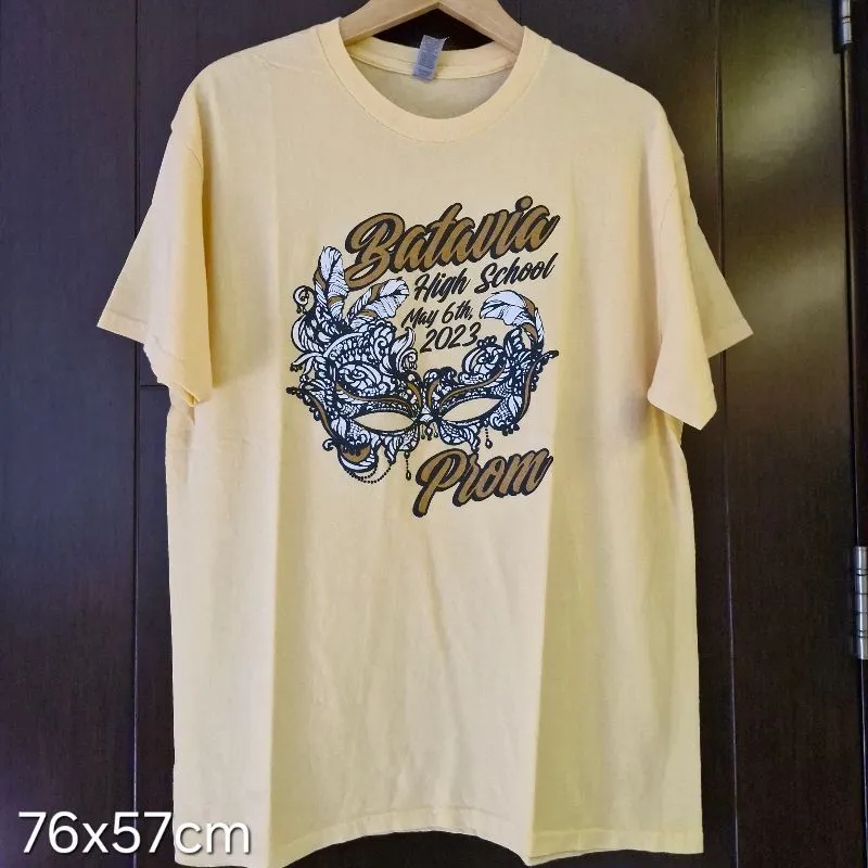 Gildan Casual T-shirt Pria yellow photo 1