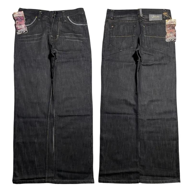 Japanese brand Y2K Jeans Pria black photo 1
