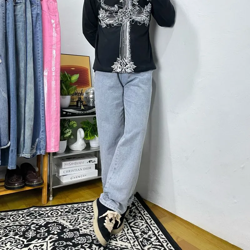 Japanese brand Y2K Skater Jeans Pria multicolor photo 1