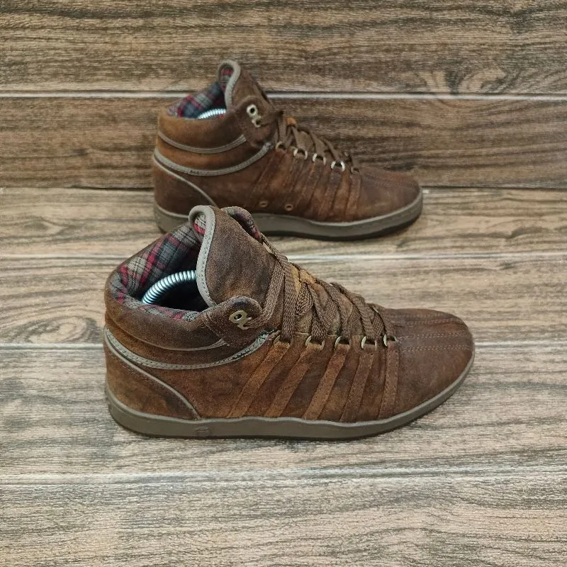K-Swiss Vintage Biker Boots Pria brown photo 1