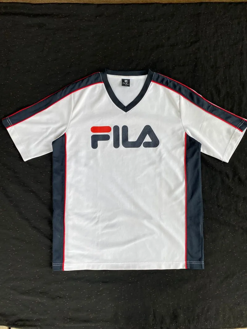 Fila Sportswear Casual Jersey Pria white photo 1