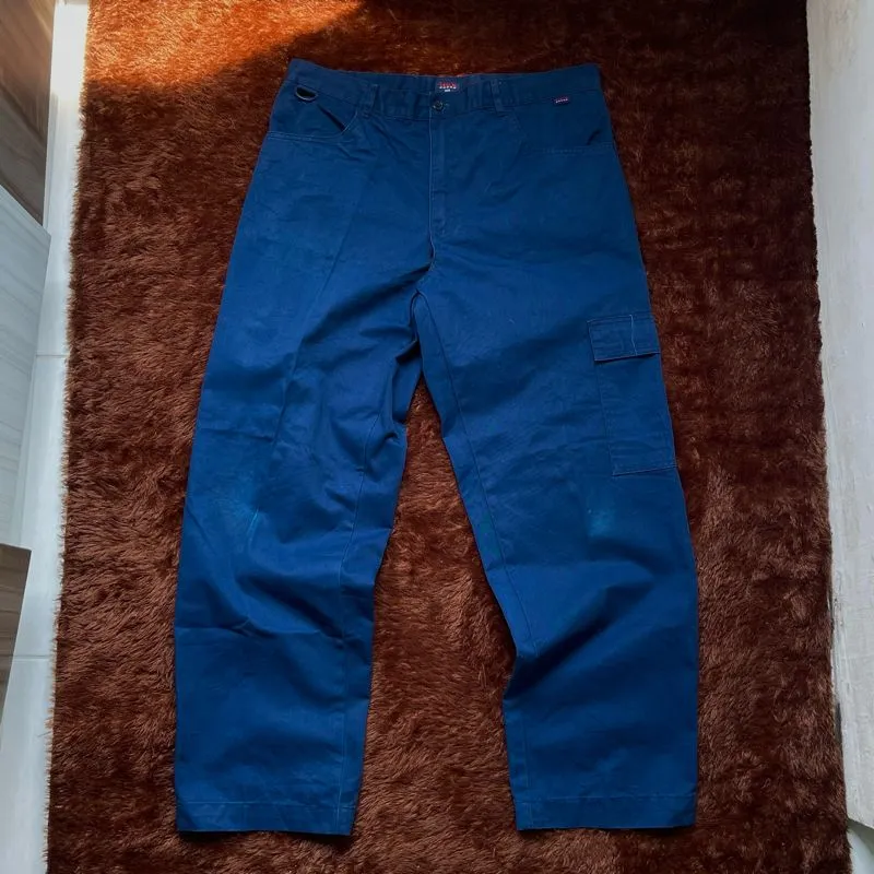 Made in USA Gorpcore Grunge Sweatpants & Joggers Pria blue photo 1