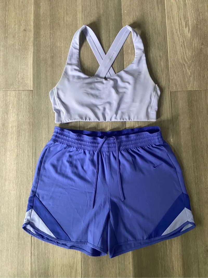 Nike Sportswear Short Wanita purple blue photo 1