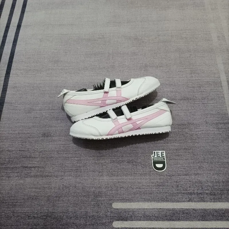 Onitsuka Tiger Casual Sneakers Wanita white pink photo 1