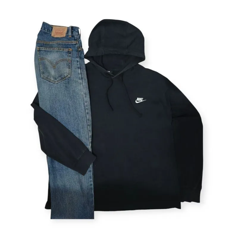 Nike Streetwear Sportswear Hoody Pria black photo 1