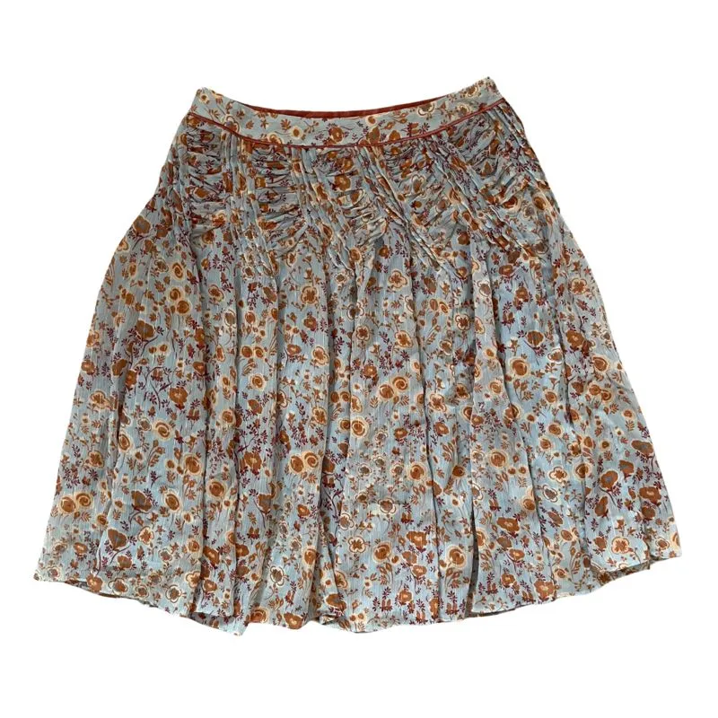 Vintage Y2K Skirt Wanita blue photo 1