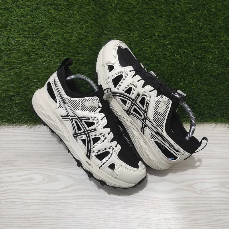 Asics Casual Sneakers Pria black cream photo 1