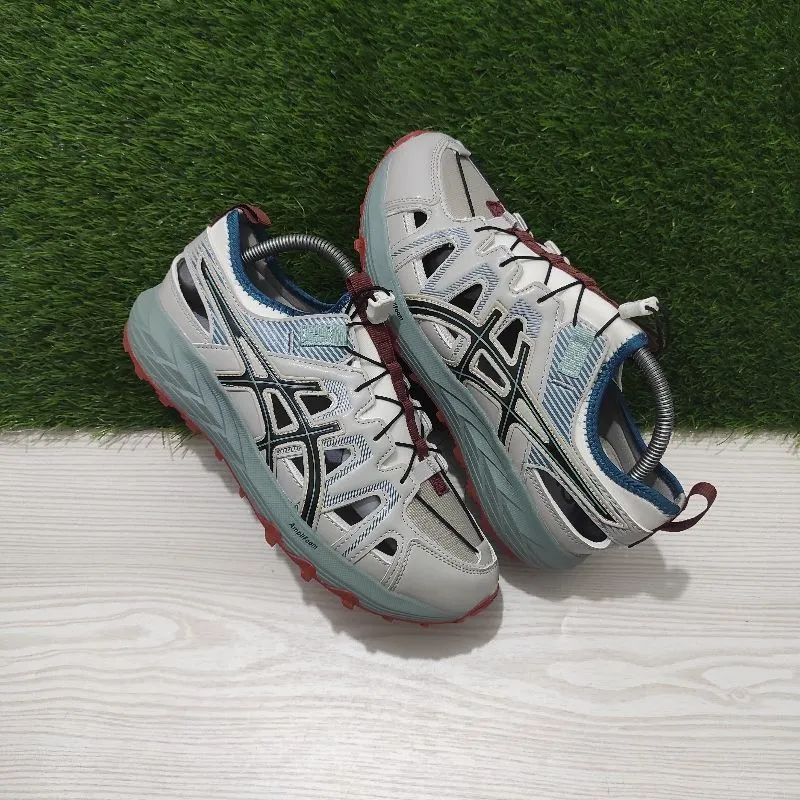 Asics Casual Sneakers Pria cream blue photo 1