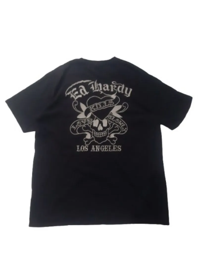 Ed Hardy Vintage Y2K T-shirt Pria black photo 1