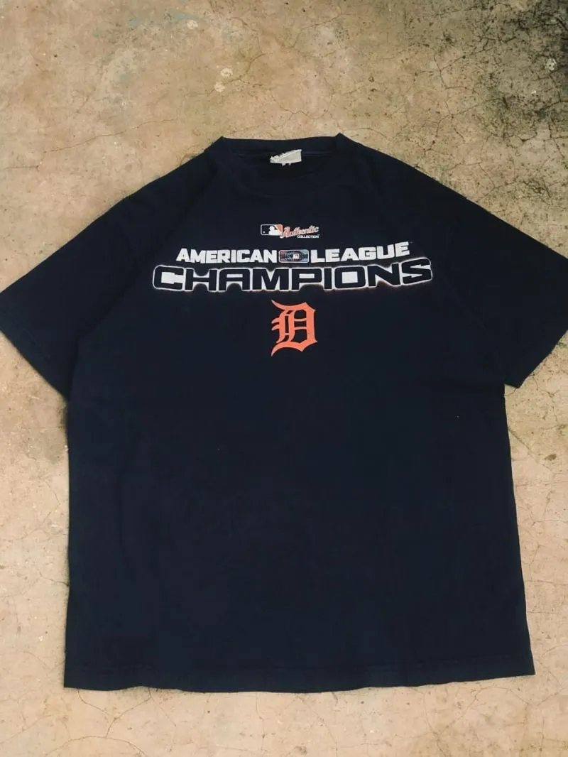 MLB Vintage Sportswear T-shirt Pria navy photo 1