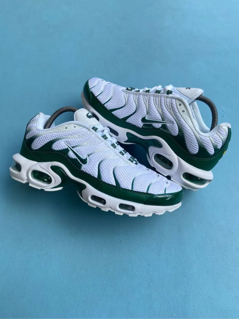 Nike Casual Sneakers Pria white green photo 1