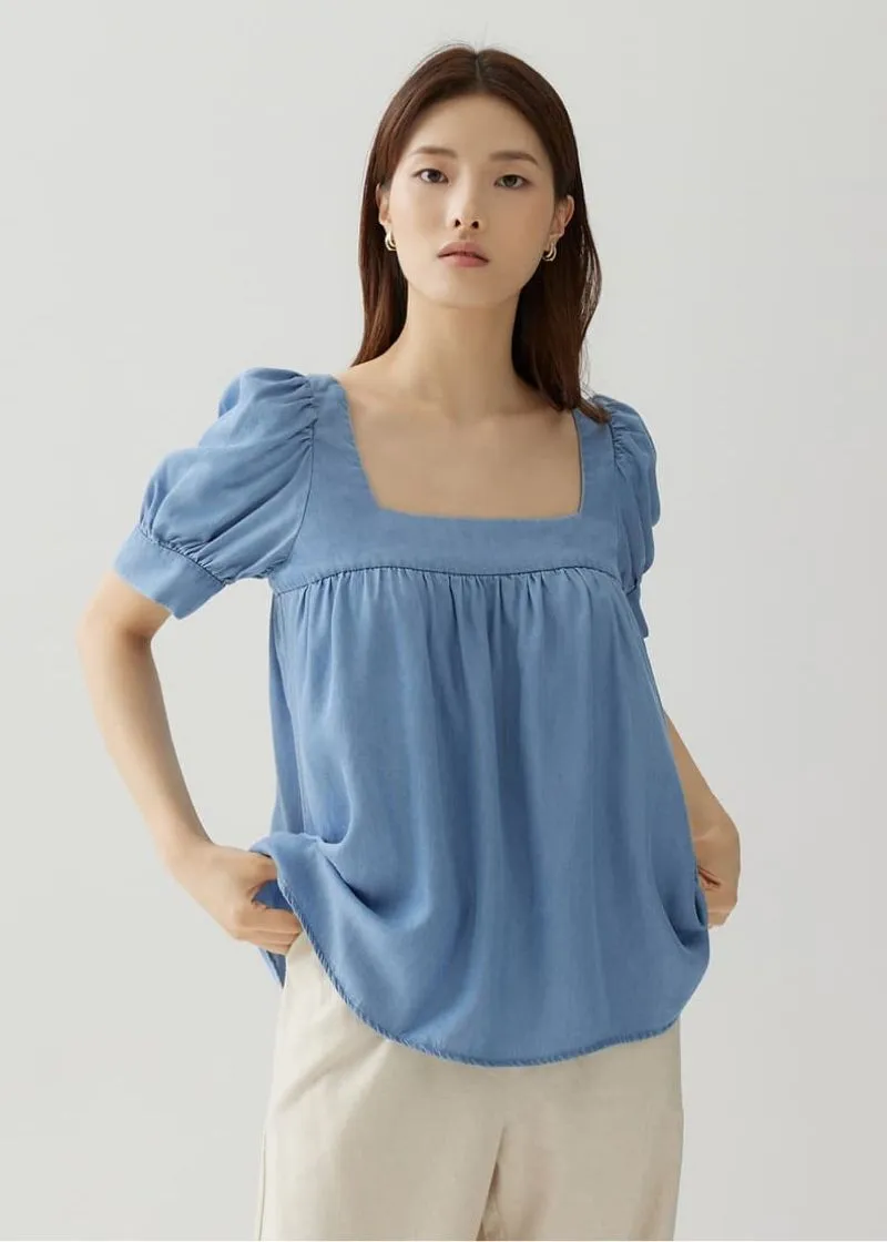 Love Bonito Casual Blouse Wanita blue photo 1