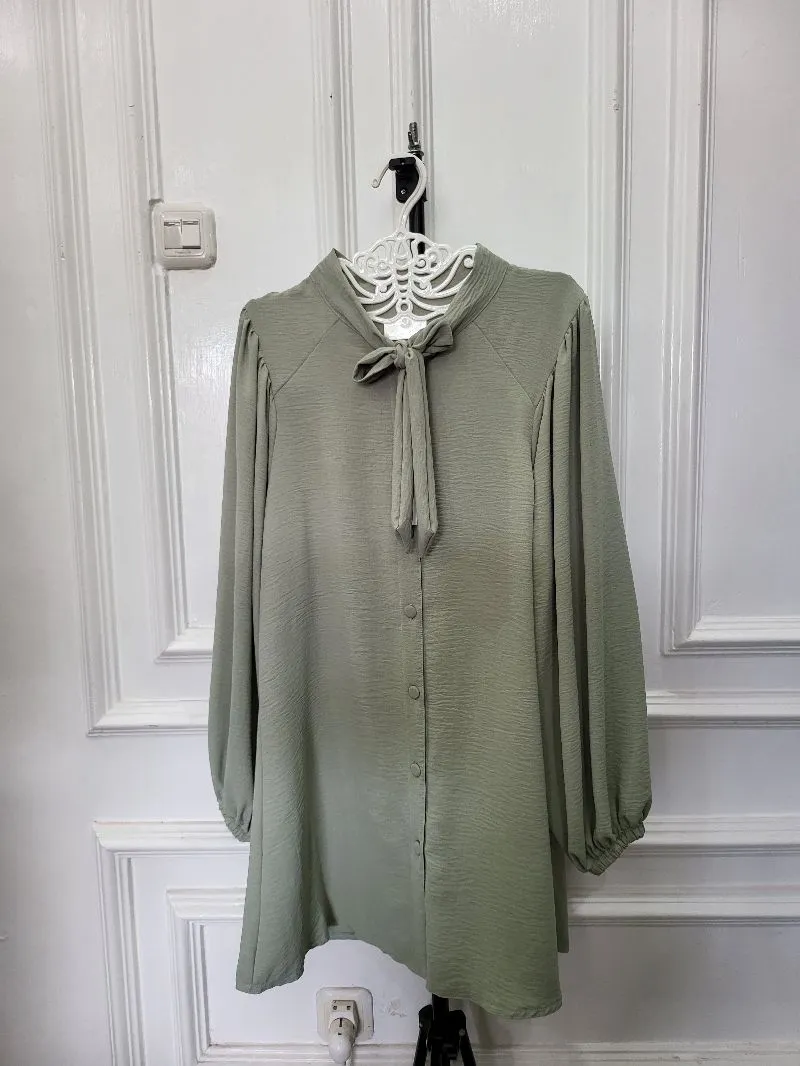 Casual Baju muslim Wanita green photo 1