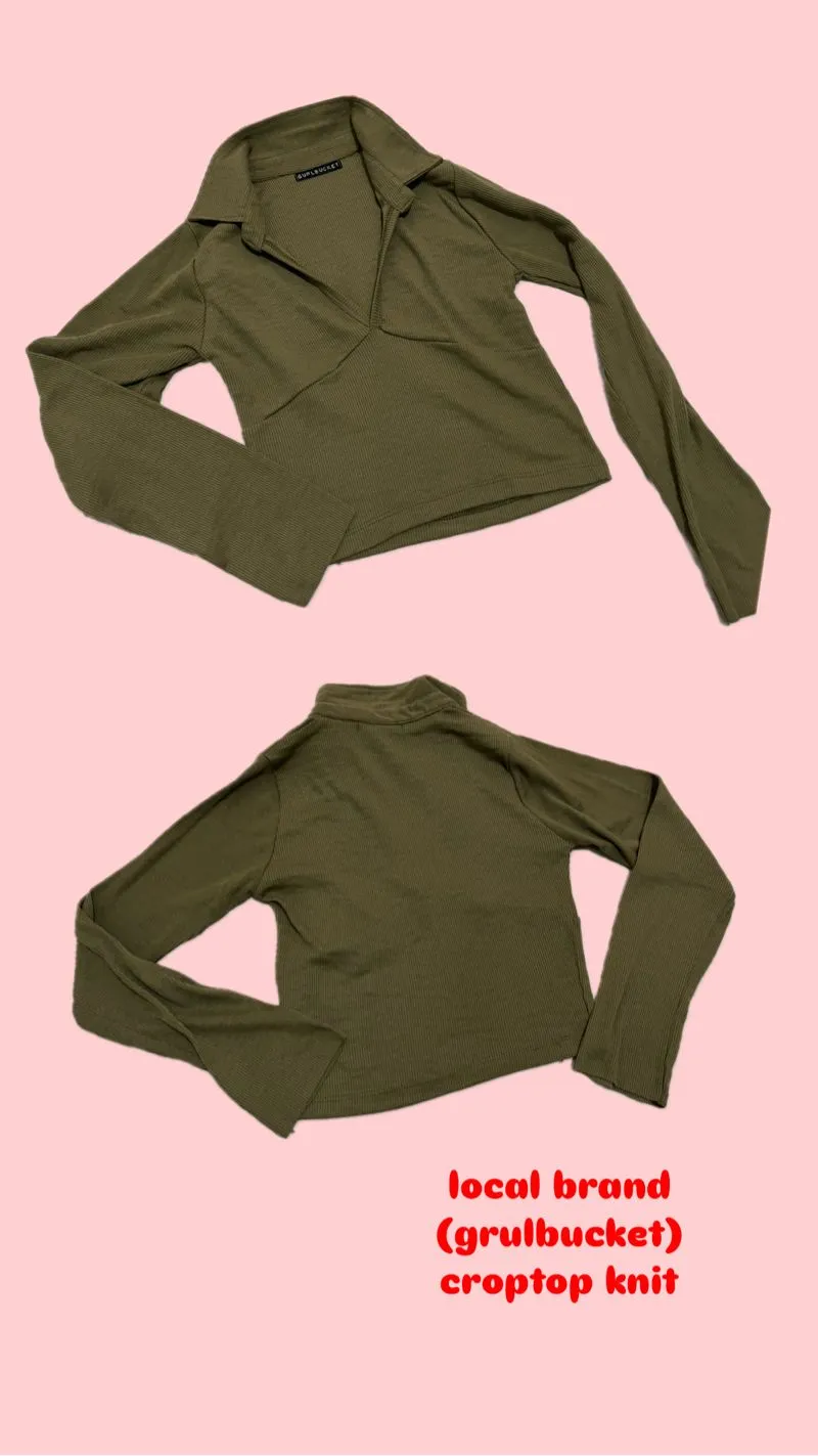 Casual Crop top Wanita multicolor photo 1