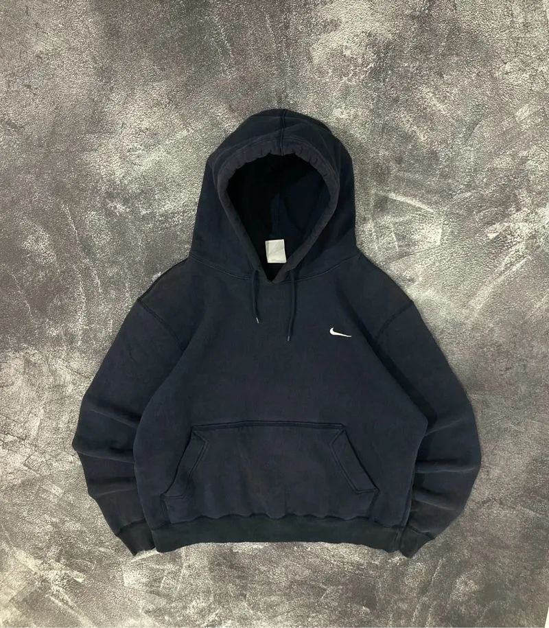 Nike Streetwear Sportswear Hoody Pria navy photo 1