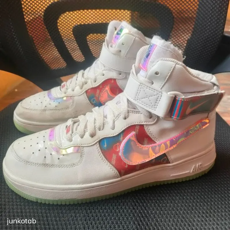 Nike Streetwear Casual Sneakers Pria multicolor white photo 1