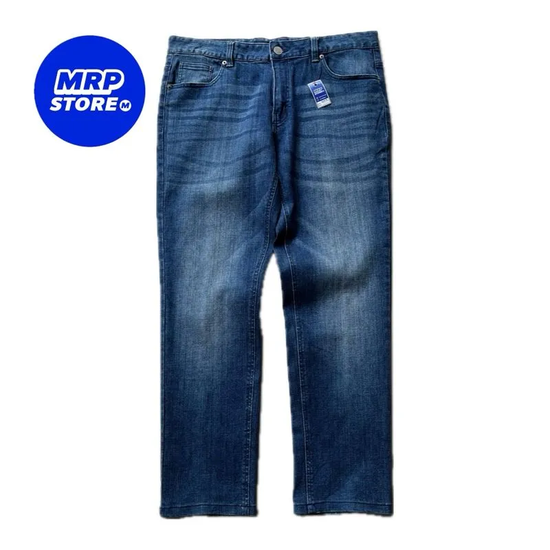 Bang Bang Jeans Vintage Streetwear Jeans Pria blue photo 1