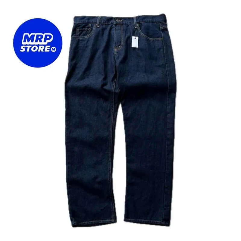 Vintage Streetwear Jeans Pria blue photo 1