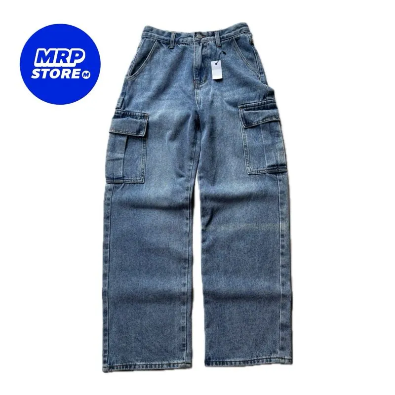 Vintage Streetwear Wanita blue photo 1