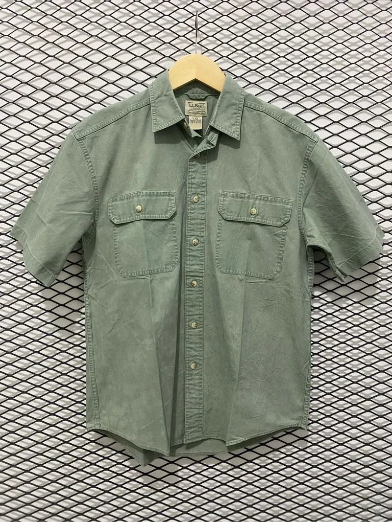 L.L.Bean Y2K Casual Casual shirt Pria green photo 1