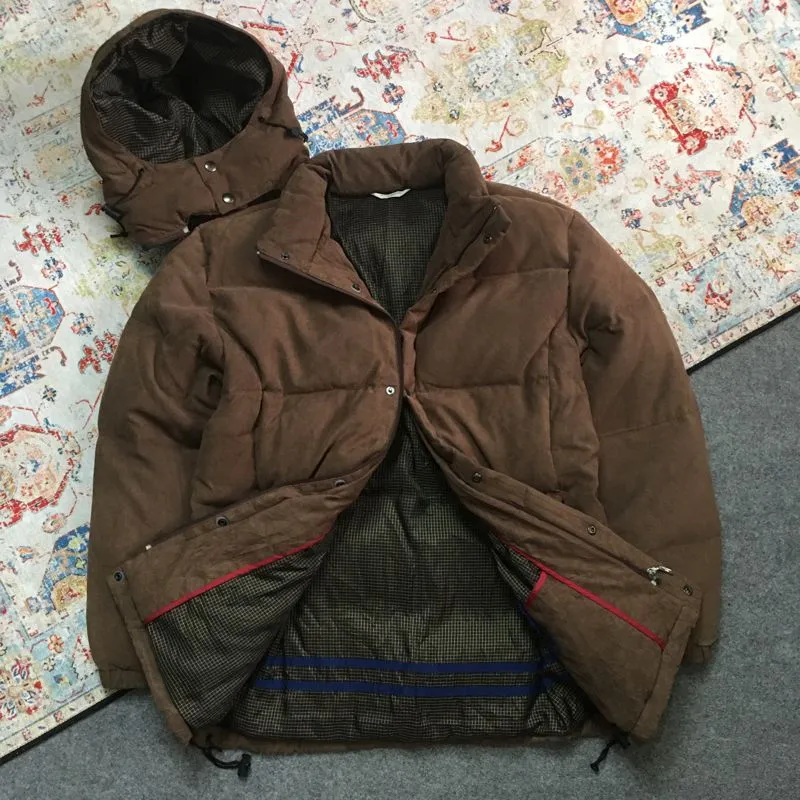 Kansai Yamamoto Vintage Y2K Puffer jacket Pria brown photo 1