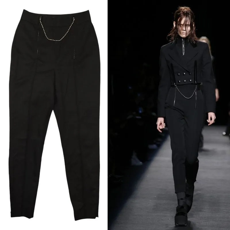 Alexander Wang Avant Garde Emo Casual trouser Wanita black photo 1