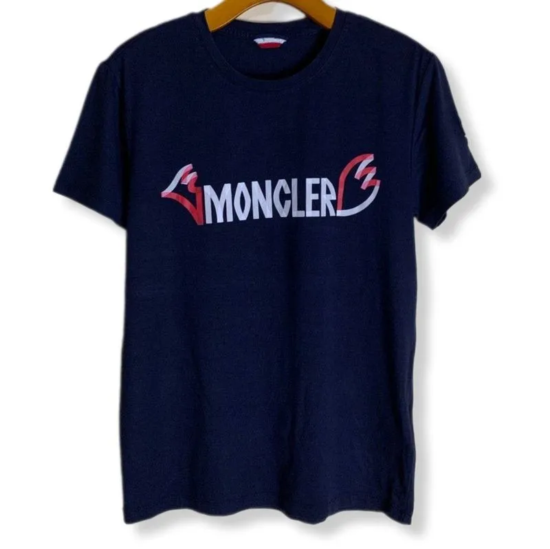 Moncler Casual T-shirt Wanita black photo 1