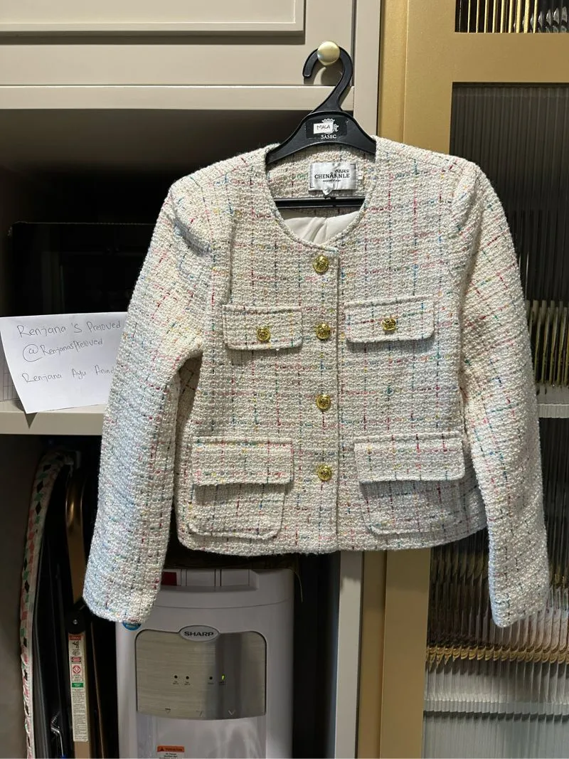 Fairy Blazer Wanita white photo 1