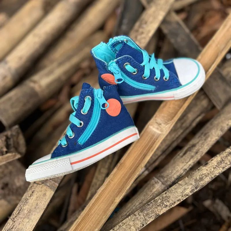 Converse Streetwear Casual Sneakers Kids blue photo 1