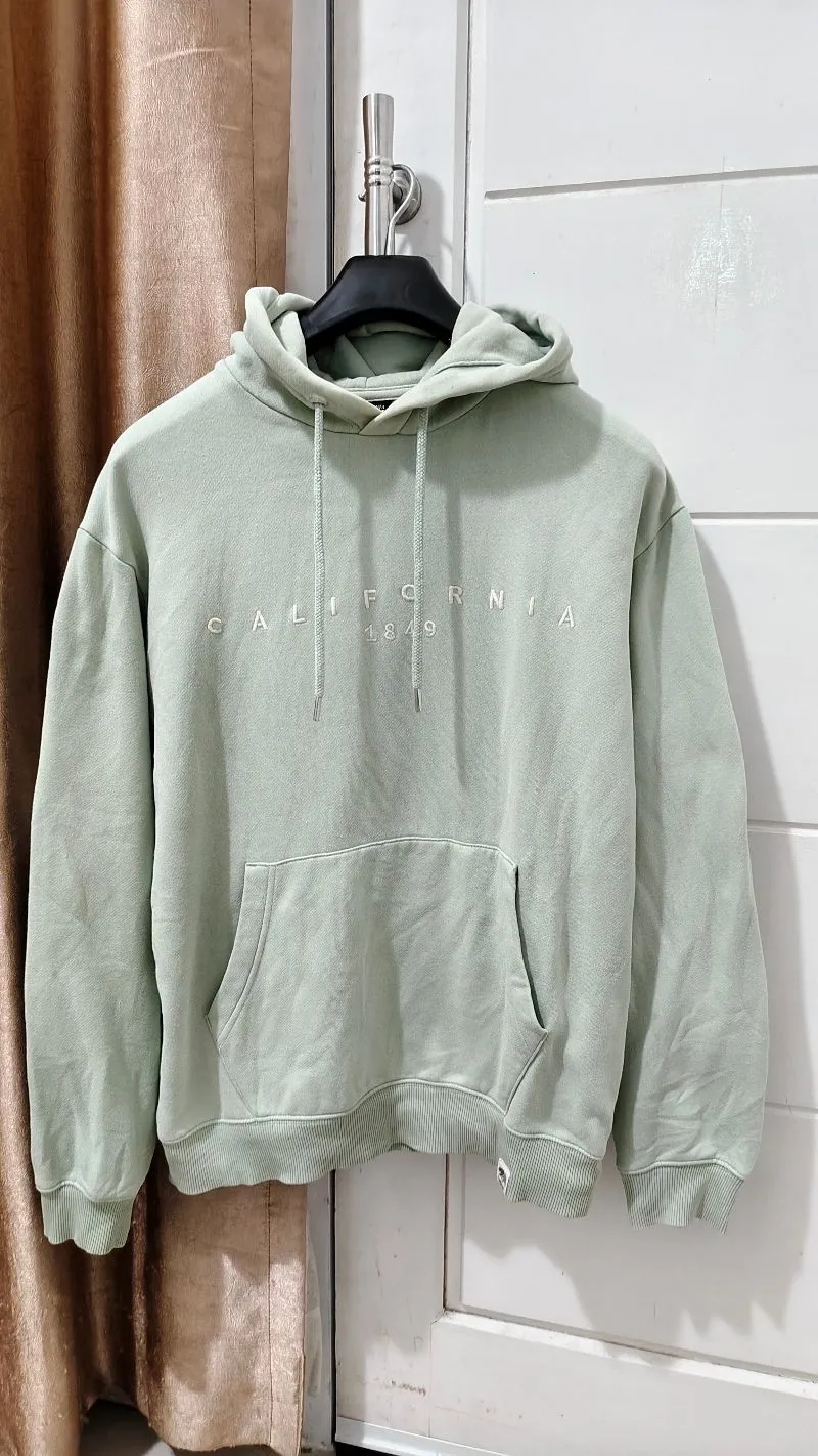 WHO.A.U Casual Sweatshirt Pria green photo 1