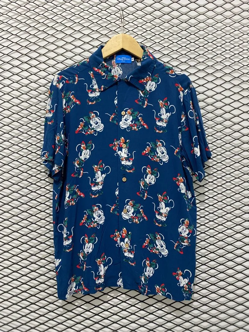 Disney Cosplay Casual Casual shirt Pria white blue photo 1