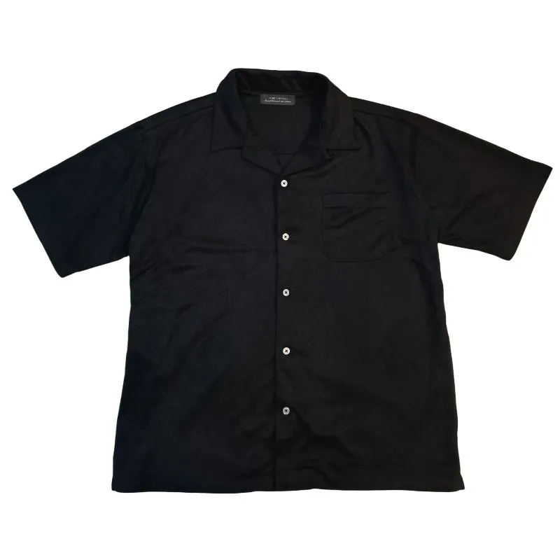 Japanese brand Minimalist Casual Casual shirt Pria black photo 1