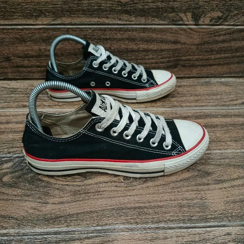 Converse Streetwear Grunge Sneakers Wanita black photo 1